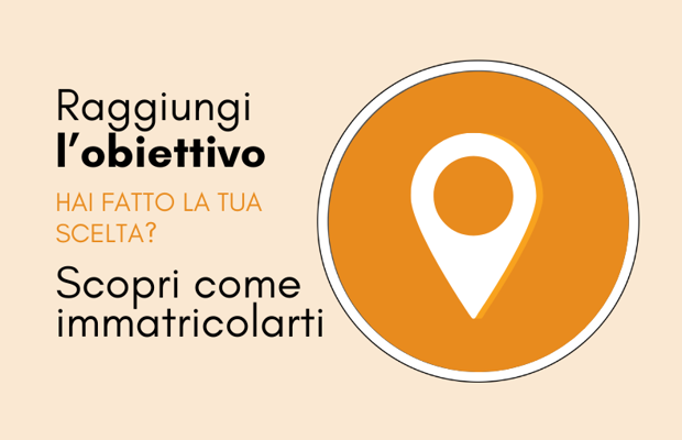 Raggiungi l'obiettivo ... UNICAS è accanto a TE
