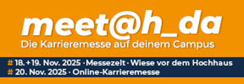 Online Career Fair meet@h_da 2025