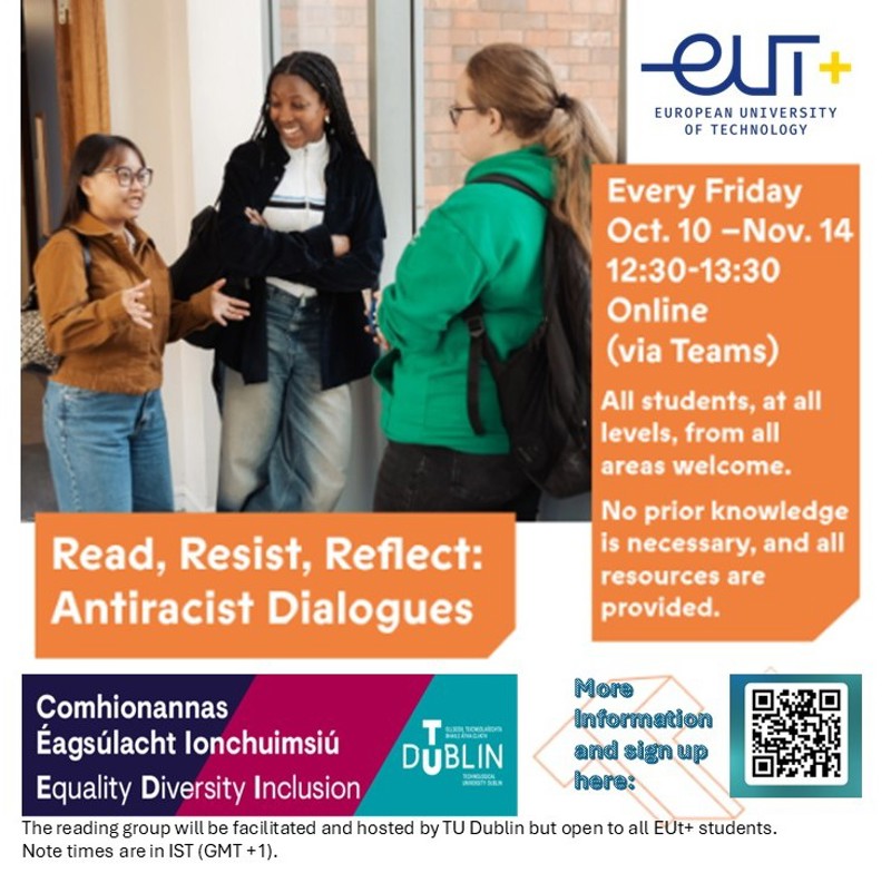 Read, Resist, Reflect: Antiracist Dialogues