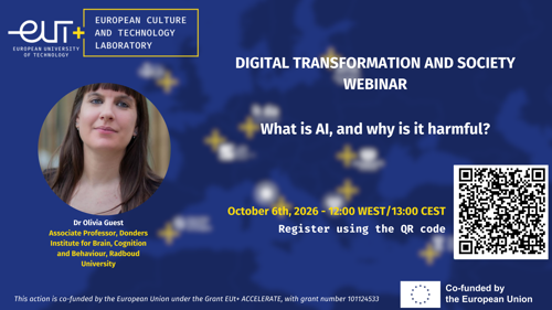 Dr. Olivia Guest, Associate Professor at the Donders Institute for Brain, Cognition and Behaviour, Radboud University.