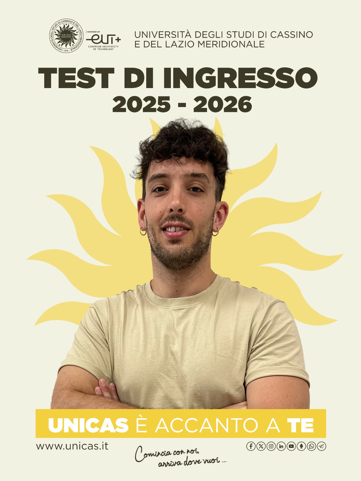 test d'ingresso 2025-2026