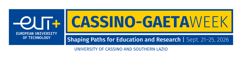 Delegations of the European University of Technology gathered for the EUt+ Week in Cassino and Gaeta